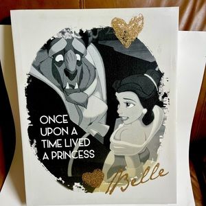 Disney Beauty and the Beast Canvas